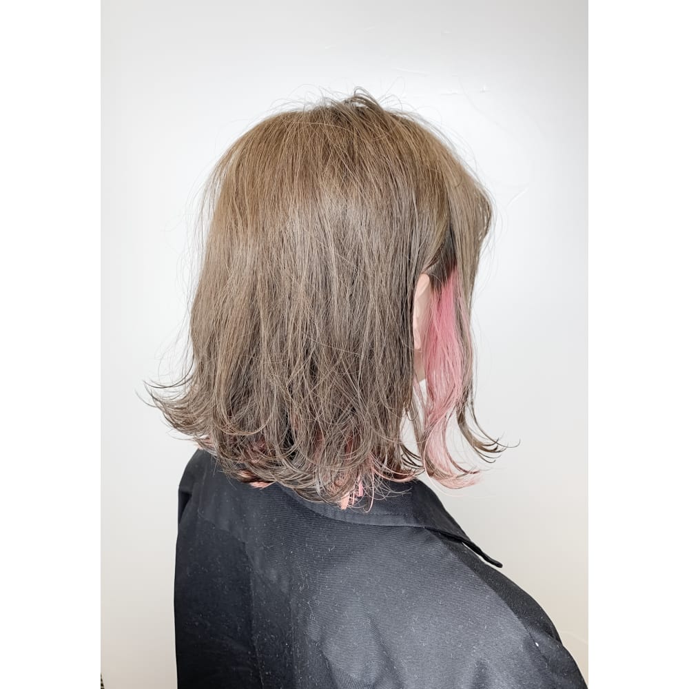 イヤリングカラーonイルミナカラー Ash 浜田山店 アッシュ のヘアスタイル 美容院 美容室を予約するなら楽天ビューティ イヤリングカラーonイルミナカラー Ash 浜田山店 アッシュ のヘアスタイル 美容院 美容室を予約するなら楽天ビューティ