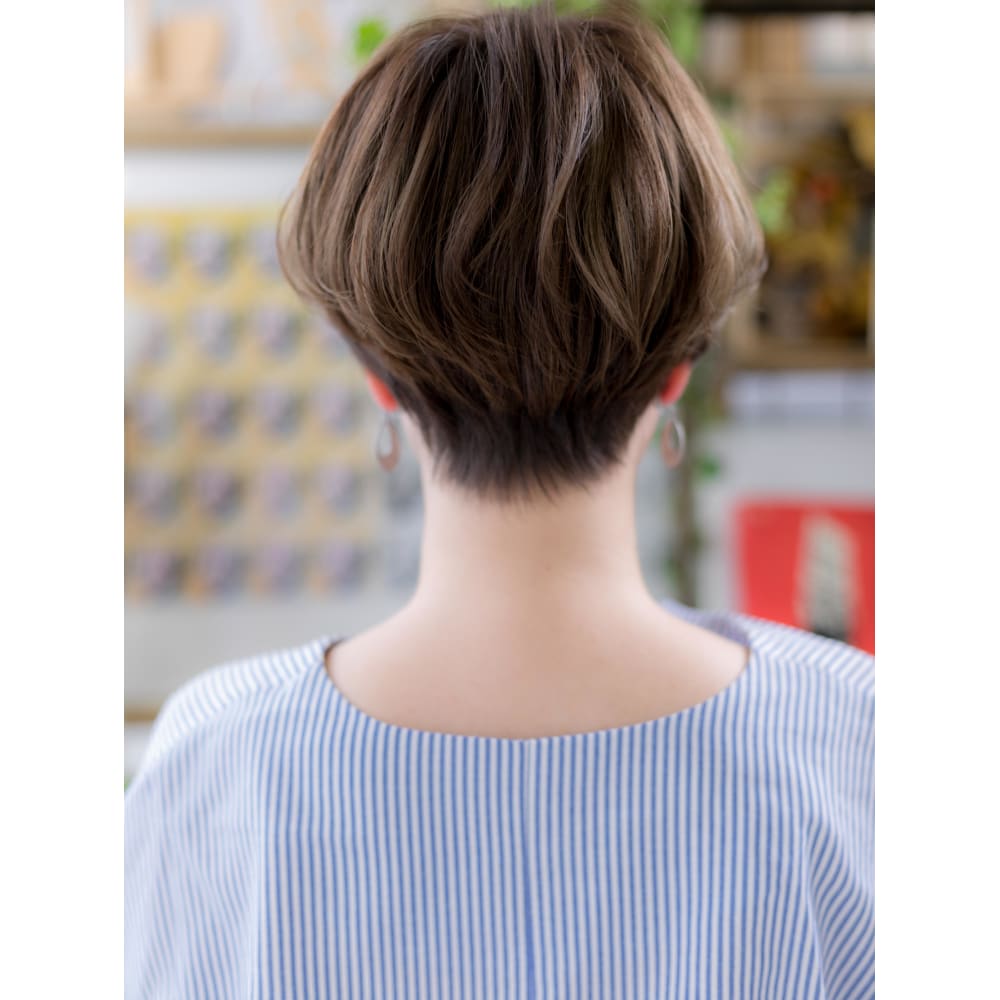 外国人風アシンメトリーハンサムショート ダブルバング Cover Hair Spa Bliss 浦和西口店 カバーヘア アンド スパブリス ウラワニシグチテン のヘアスタイル 美容院 美容室を予約するなら楽天ビューティ