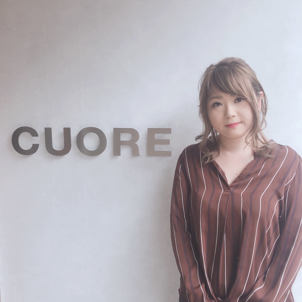 岡田 舞 Cuore 新松戸店 クオーレ シンマツドテン のスタッフ 美容院 美容室を予約するなら楽天ビューティ