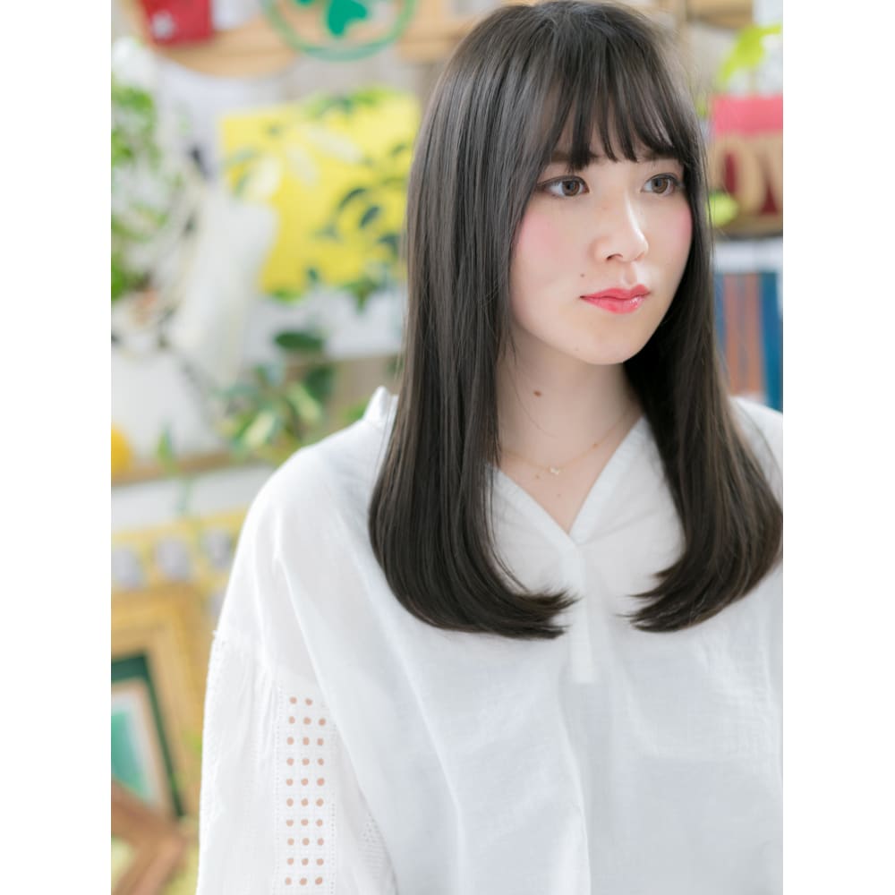 黒髪クールな小顔ワンカールセミロング トリートメント Cover Hair Bliss 上尾西口店 カバーヘアブリス アゲオニシグチテン のヘアスタイル 美容院 美容室を予約するなら楽天ビューティ 黒髪クールな小顔ワンカールセミロング トリートメント Cover Hair Bliss 上尾西口店 カバーヘアブリス アゲオニシグチテン のヘアスタイル 美容院 美容室を予約するなら楽天ビューティ