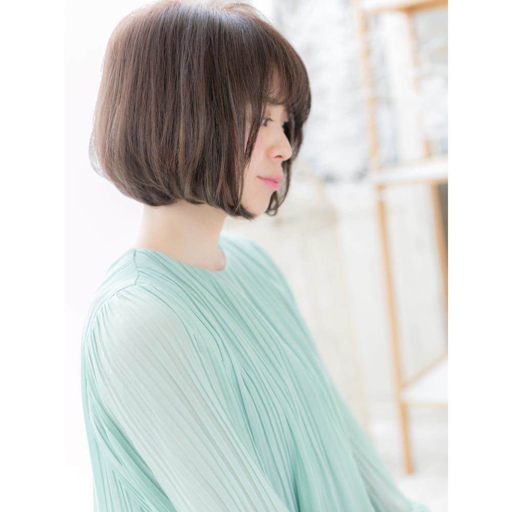 触れたくなるような 前下がりシルキー大人ボブ 大人かわいい Mod S Hair 越谷 モッズヘア 越谷西口店 モッズヘア コシガヤニシグチテン のヘアスタイル 美容院 美容室を予約するなら楽天ビューティ