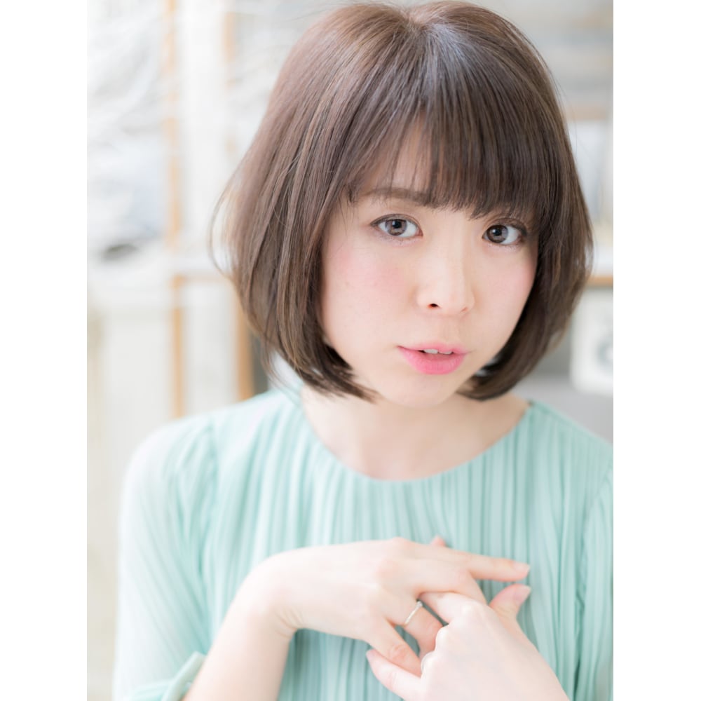 触れたくなるような 前下がりシルキー大人ボブ 大人かわいい Mod S Hair 越谷 モッズヘア 越谷西口店 モッズヘア コシガヤニシグチテン のヘアスタイル 美容院 美容室を予約するなら楽天ビューティ