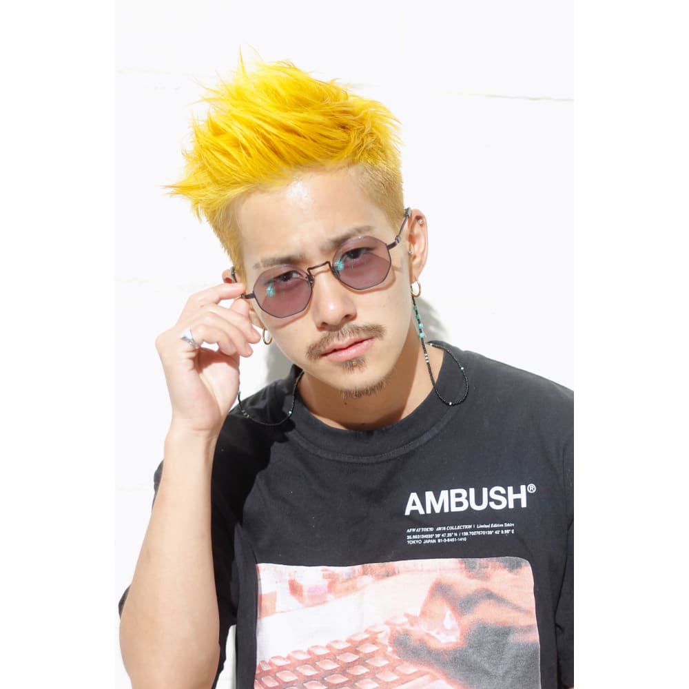 ジェットモヒカン モンキーイエロー Tsune ツネ のヘアスタイル ジェットモヒカン モンキーイエロー Tsune ツネ のヘアスタイル