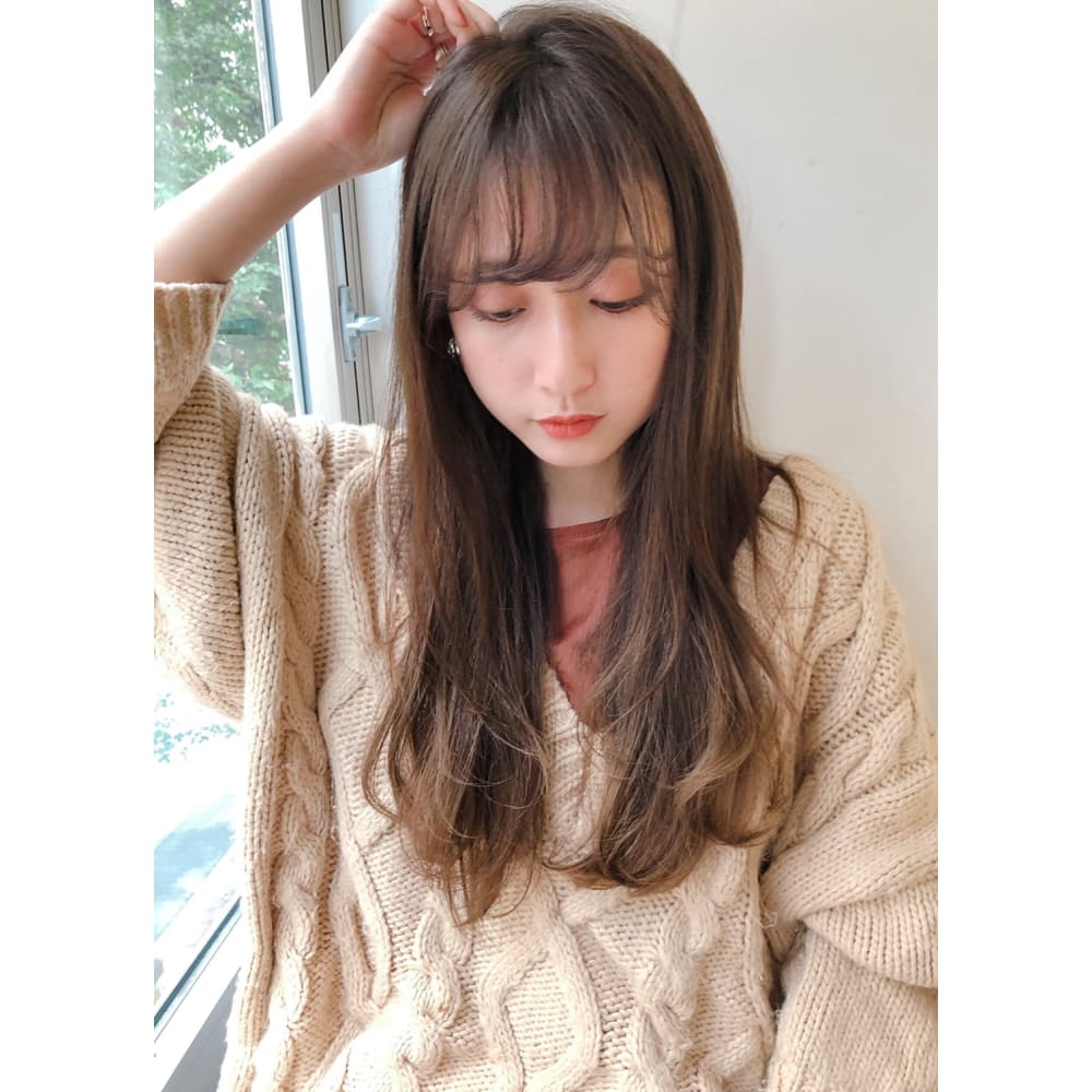 オーガニックカラー キャラメルベージュ Yー５２２ Alice By Afloat アリスバイアフロート のヘアスタイル 美容院 美容室を予約するなら楽天ビューティ
