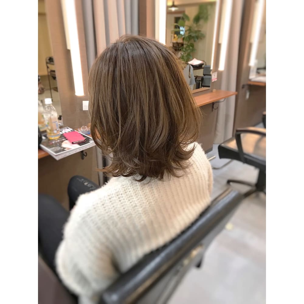 伸ばしかけの方必見 ウルフボブ Nina By L O G ニーナバイログ のヘアスタイル 美容院 美容室を予約するなら楽天ビューティ 伸ばしかけの方必見 ウルフボブ Nina By L O G ニーナバイログ のヘアスタイル 美容院 美容室を予約するなら楽天ビューティ