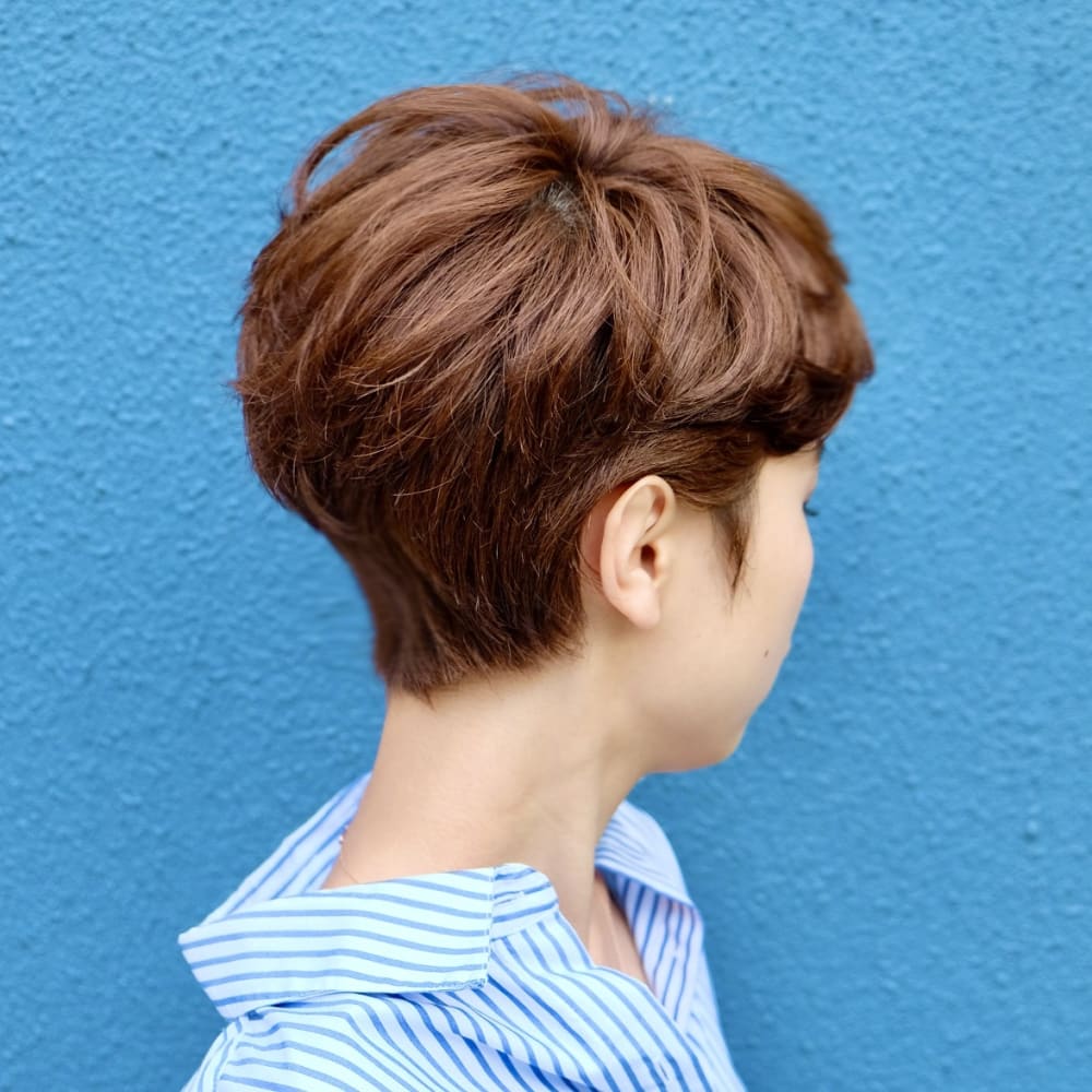 くびれショート Beautrium 七里ヶ浜 ビュートリアム のヘアスタイル 美容院 美容室を予約するなら楽天ビューティ