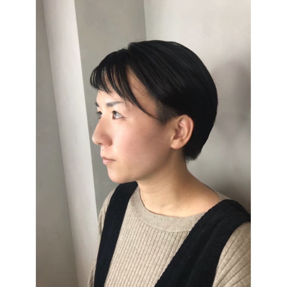 ツーブロック 刈り上げ ショート 黒髪 Brocante Luxbeブロカントラックスビー立川北口店 ブロカントラックスビータチカワキタグチテン のヘアスタイル 美容院 美容室を予約するなら楽天ビューティ