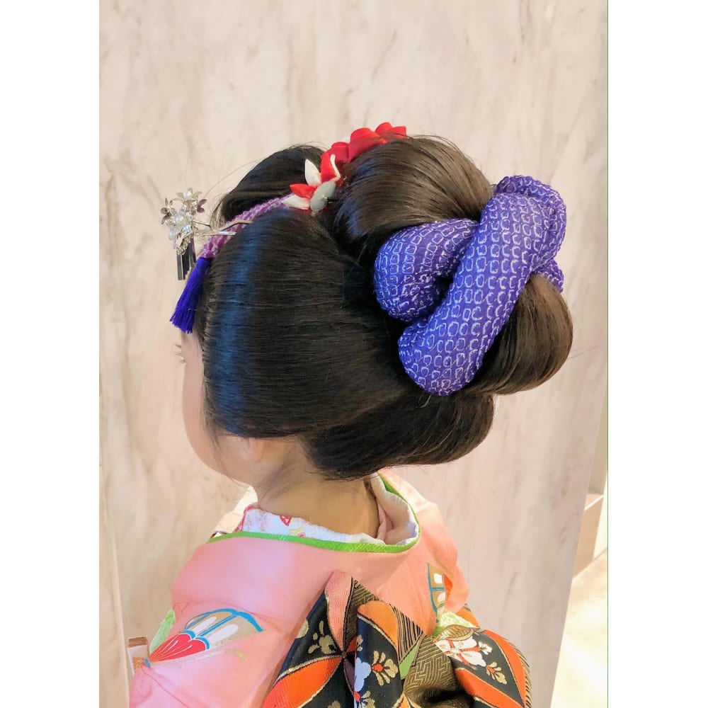 七五三日本髪ーふっくら可愛い舞子風ー Hair Make Opsis オプシス のヘアスタイル 美容院 美容室を予約するなら楽天ビューティ 七五三日本髪ーふっくら可愛い舞子風ー Hair Make Opsis オプシス のヘアスタイル 美容院 美容室を予約するなら楽天ビューティ