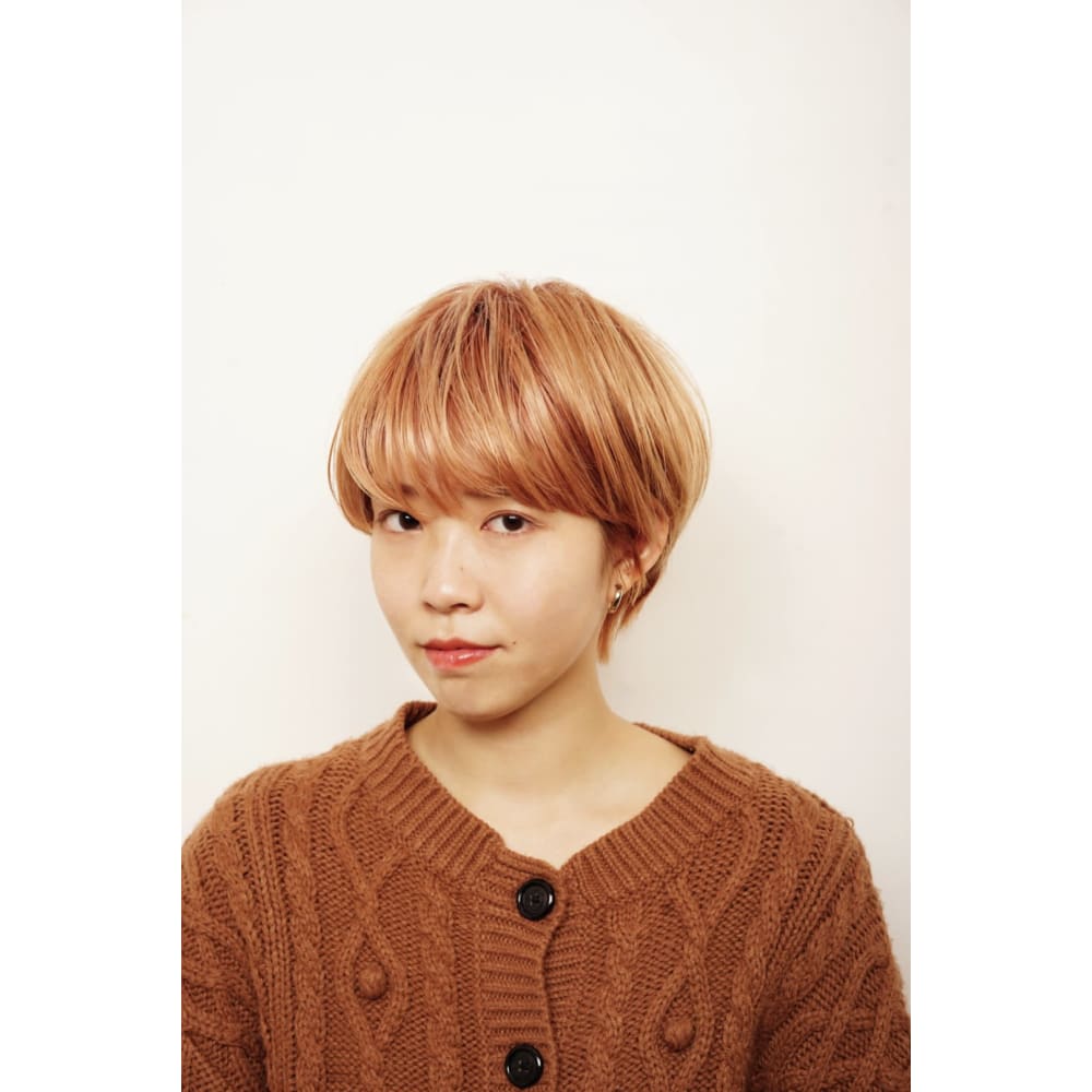 前髪厚めのお手入れ簡単ショートカット Beautrium 鎌倉小町 ビュートリアム のヘアスタイル 美容院 美容室を予約するなら楽天ビューティ