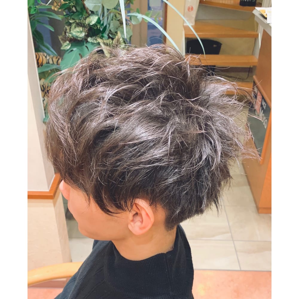メンズカラー ブルーモスクtokyo ブルーモスクトウキョウ のヘア メンズカラー ブルーモスクtokyo ブルーモスクトウキョウ のヘア