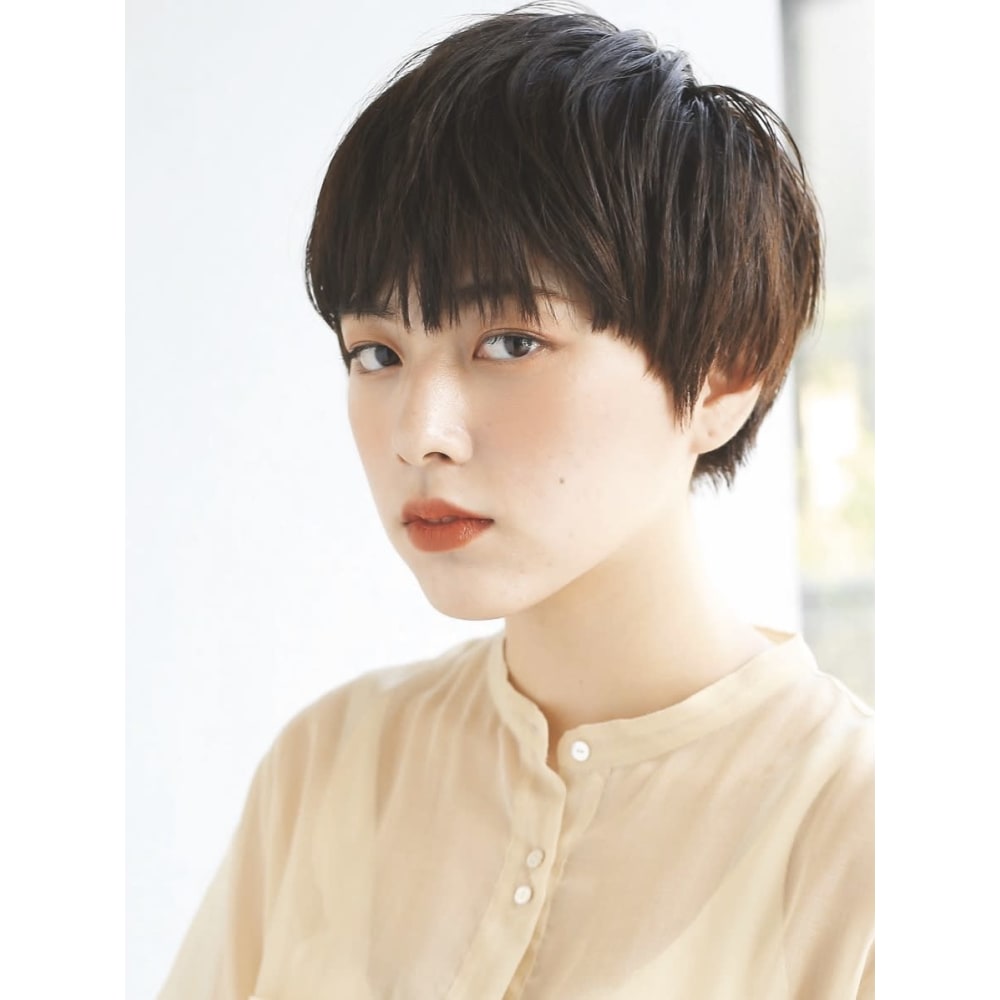 Andrey Mayu ナチュラルマッシュショート Andrey アンドレイ のヘアスタイル 美容院 美容室を予約するなら楽天ビューティ