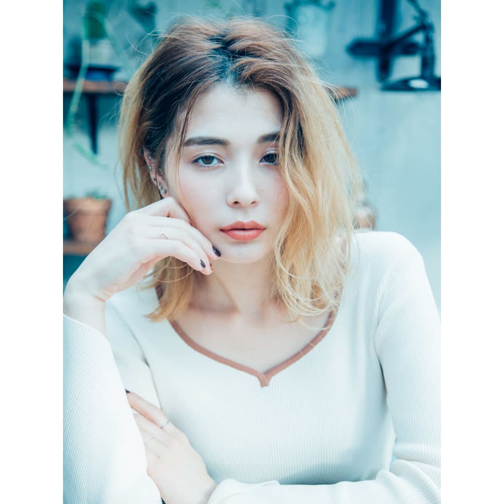 グラデーションカラー Sunny Day 横浜戸部店 サニーデイ ヨコハマトベテン のヘアスタイル 美容院 美容室を予約するなら楽天ビューティ