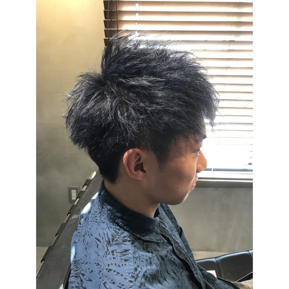 ダークグレーツイスト Men S Hair Spice 駅前店 メンズ ヘア スパイス エキマエテン のヘアスタイル 美容院 美容室を予約するなら楽天ビューティ