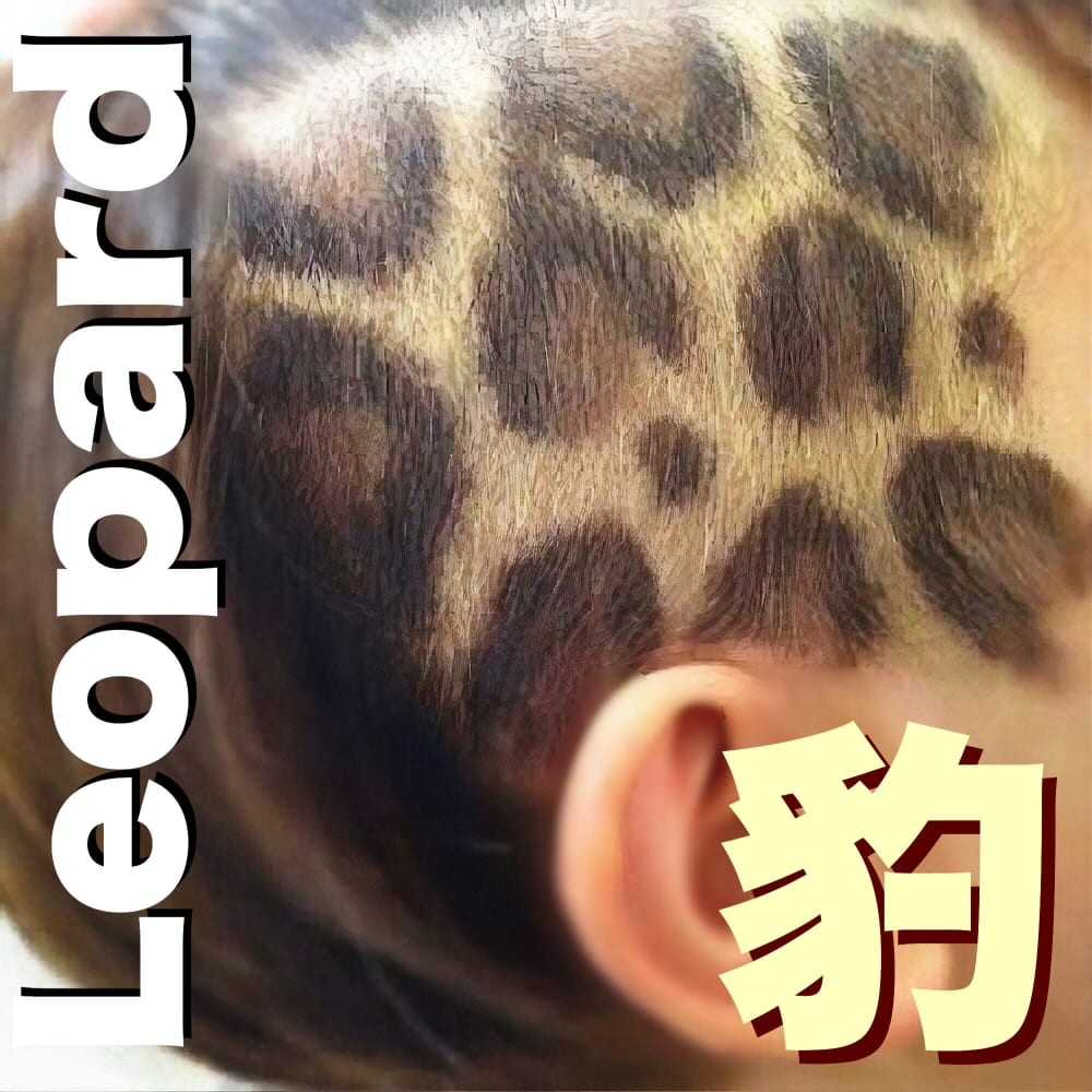 ヒョウ柄 絵筆で描くグラフィティカラー Leopard Vogua ヴォーガ のヘアスタイル 美容院 美容室を予約するなら楽天ビューティ ヒョウ柄 絵筆で描くグラフィティカラー Leopard Vogua ヴォーガ のヘアスタイル 美容院 美容室を予約するなら楽天ビューティ