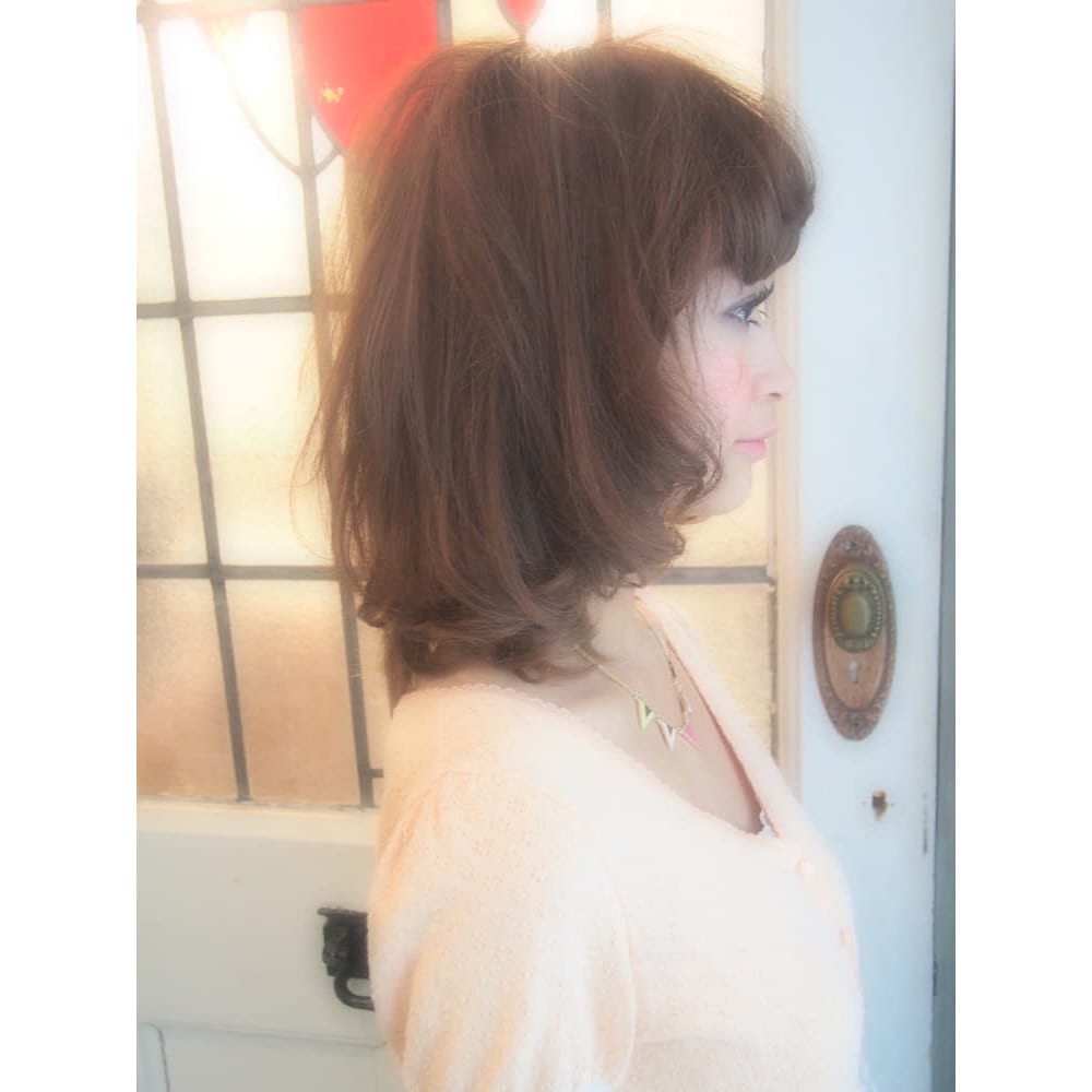 レトロpopミディ Hair Make Flencia ヘアメイクフレンシア のヘアスタイル 美容院 美容室を予約するなら楽天ビューティ