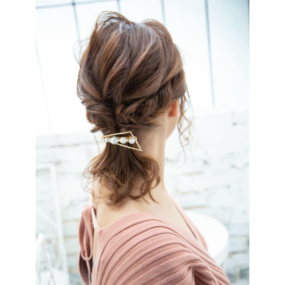 簡単ヘアアレンジ Hair Make Passage 仙川店 パッセージ のヘアスタイル 美容院 美容室を予約するなら楽天ビューティ