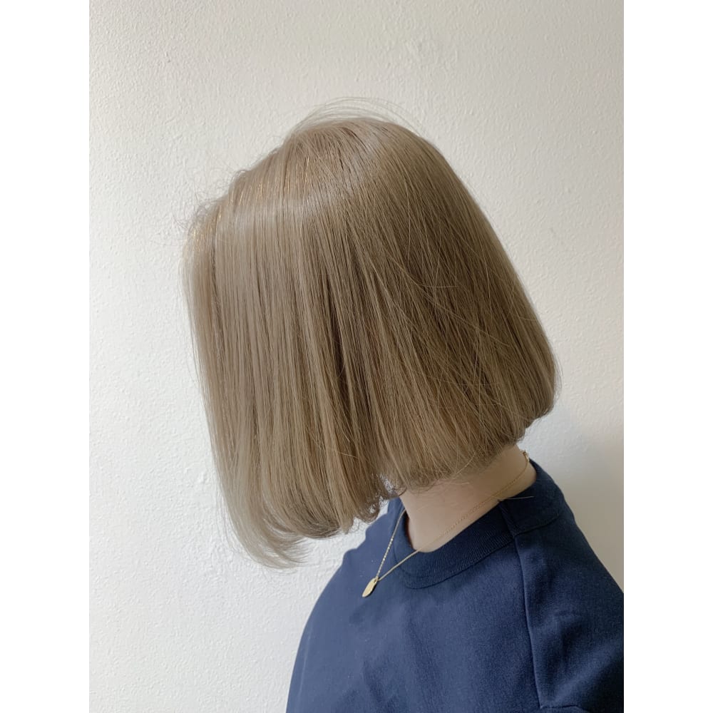 ハイトーンボブ Hair Salon Rita ヘアサロン リタ のヘアスタイル 美容院 美容室を予約するなら楽天ビューティ