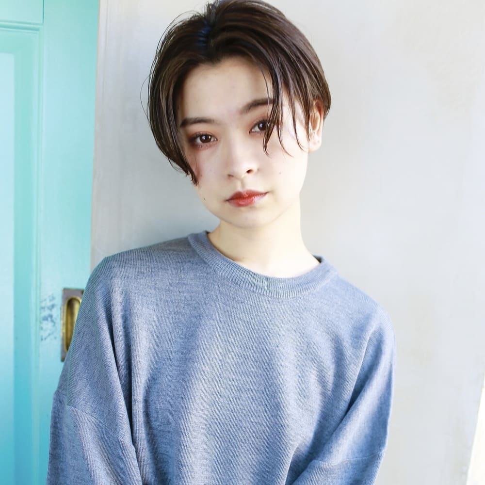 ハンサムショート 毛先パーマ Birth バース のヘアスタイル 美容院 美容室を予約するなら楽天ビューティ