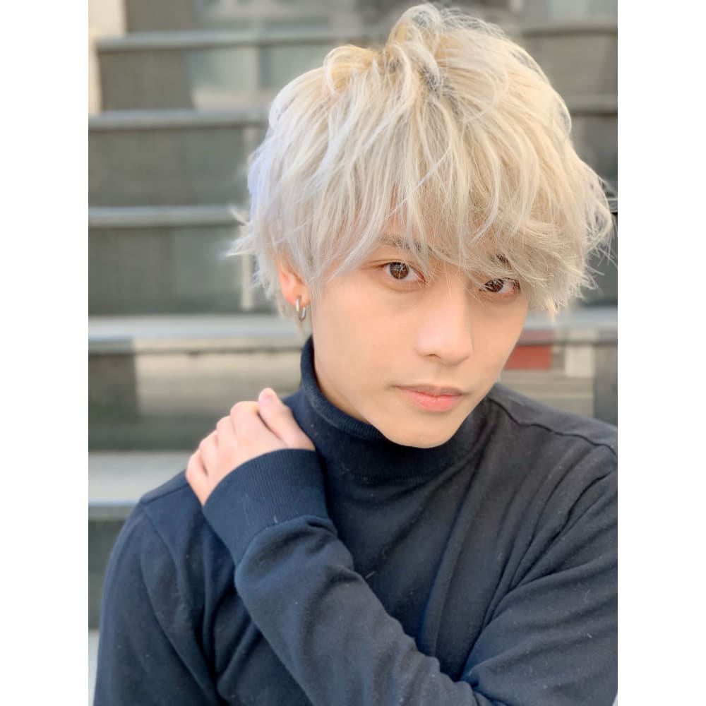 長めマッシュブランドヘア Coo Et Fuu Hair Make クーエフーヘアメイク のヘアスタイル 美容院 美容室を予約するなら楽天ビューティ