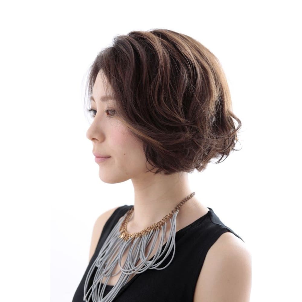 エレガントな女性らしいふんわりボブ Le Coeur ルクール のヘアスタイル 美容院 美容室を予約するなら楽天ビューティ