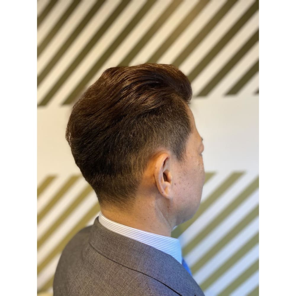50代メンズ ヨーロピアンスタイル バーバーバー中野 床屋 メンズカット バーバーバーナカノ トコヤ メンズカット のヘアスタイル 美容院 美容室を予約するなら楽天ビューティ