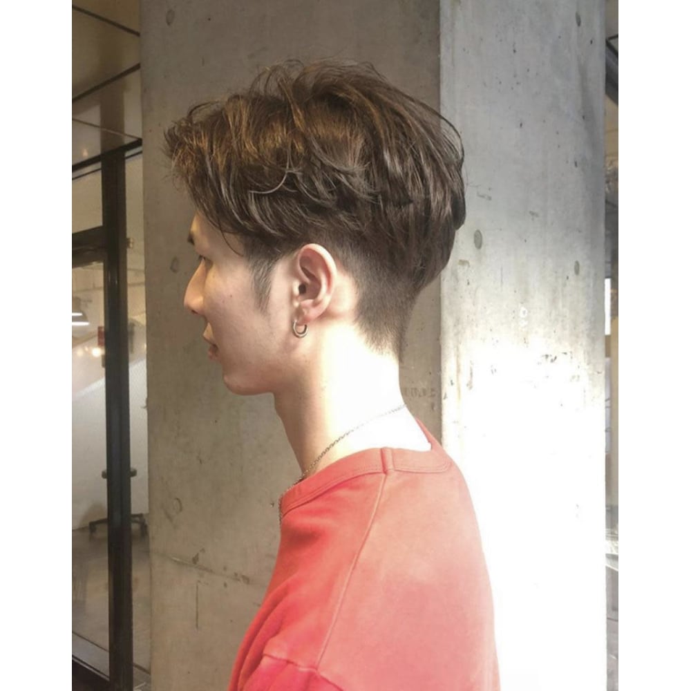 メンズワンカールパーマ 半個室型美容室 Sourire 高城店 ハンコシツガタビヨウシツ スーリール タカジョウテン のヘアスタイル 美容院 美容室を予約するなら楽天ビューティ