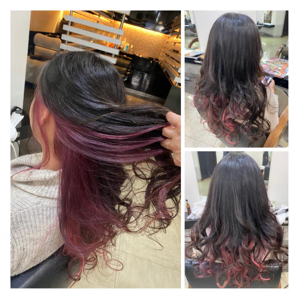 鬼滅カラー Le Jardin 町田店 ルジャルダン のヘアスタイル 美容院 美容室を予約するなら楽天ビューティ