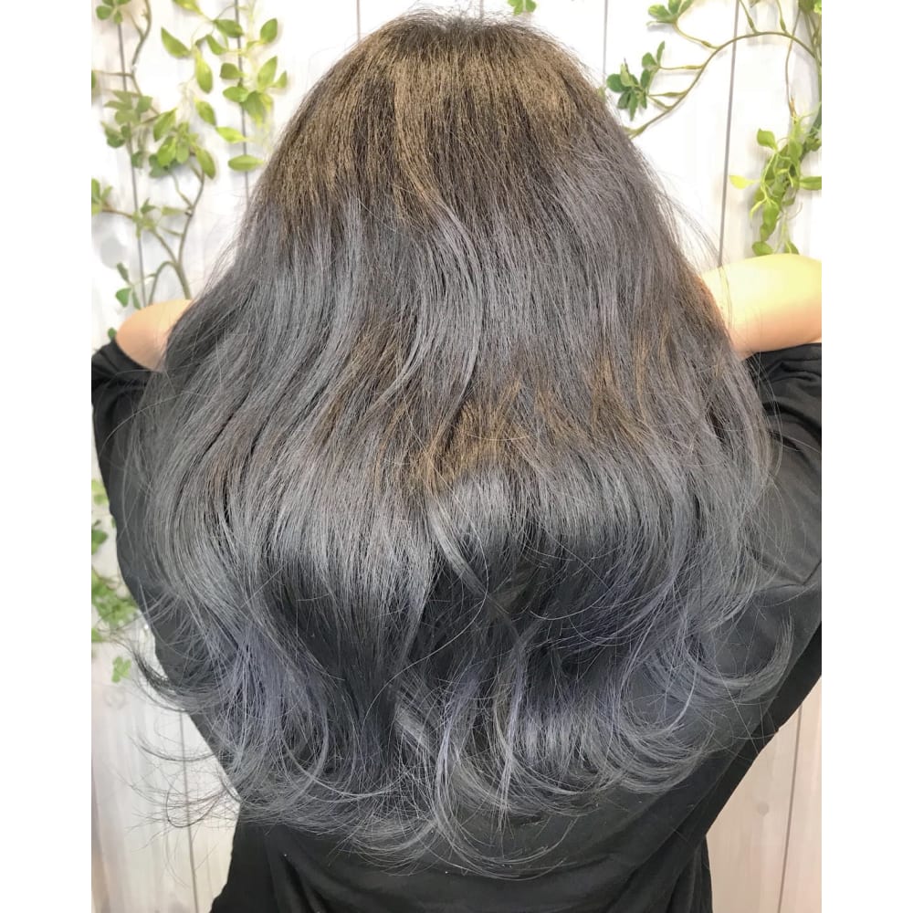 ダークブルージュグラデーション Ash 久が原店 アッシュ のヘアスタイル 美容院 美容室を予約するなら楽天ビューティ