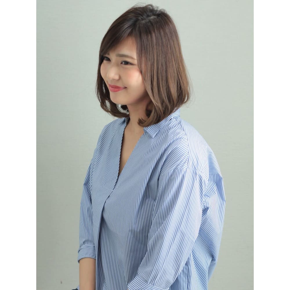 銀座xelha 山口剛平 黄金比で小顔を叶えるひし形ヘアー Afloat Xelha アフロート シェルハ のヘアスタイル 美容院 美容室を予約するなら楽天ビューティ