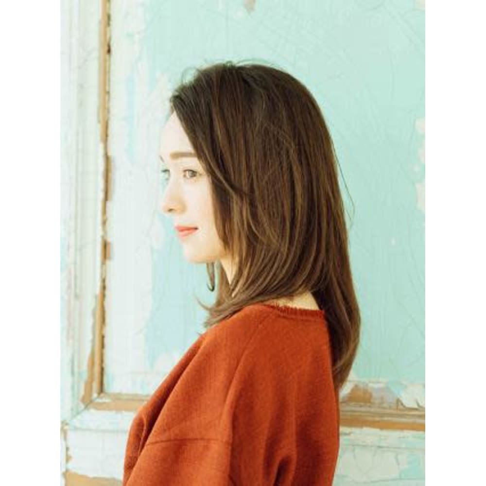 かきあげレイヤースタイル Blossom ときわ台南口店 ブロッサムトキワダイミナミグチテン のヘアスタイル 美容院 美容室を予約するなら楽天ビューティ