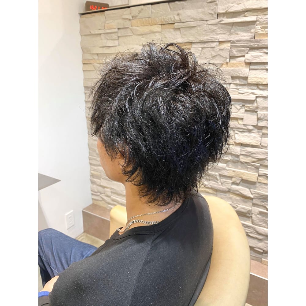無造作にきまる ワイルド ウルフパーマ Hair Make Opsis オプシス のヘアスタイル 美容院 美容室を予約するなら楽天ビューティ