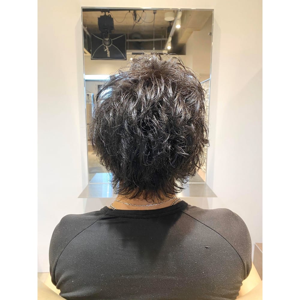 無造作にきまる ワイルド ウルフパーマ Hair Make Opsis オプシス のヘアスタイル 美容院 美容室を予約するなら楽天ビューティ