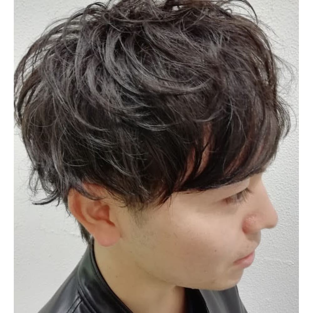 ナチュラルなワンカールパーマスタイル Ash 元住吉店 アッシュ のヘアスタイル 美容院 美容室を予約するなら楽天ビューティ