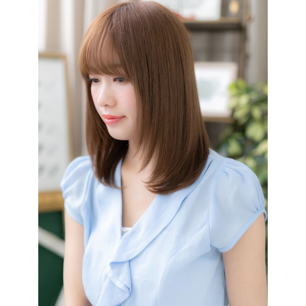 シースルーバングが大人かわいい ラブストレート 伸ばしかけ Cover Hair Bliss 戸田公園西口店 カバーヘアブリス トダコウエンニシグチテン のヘアスタイル 美容院 美容室を予約するなら楽天ビューティ シースルーバングが大人かわいい ラブストレート 伸ばしかけ Cover Hair Bliss 戸田公園西口店 カバーヘアブリス トダコウエンニシグチテン のヘアスタイル 美容院 美容室を予約するなら楽天ビューティ