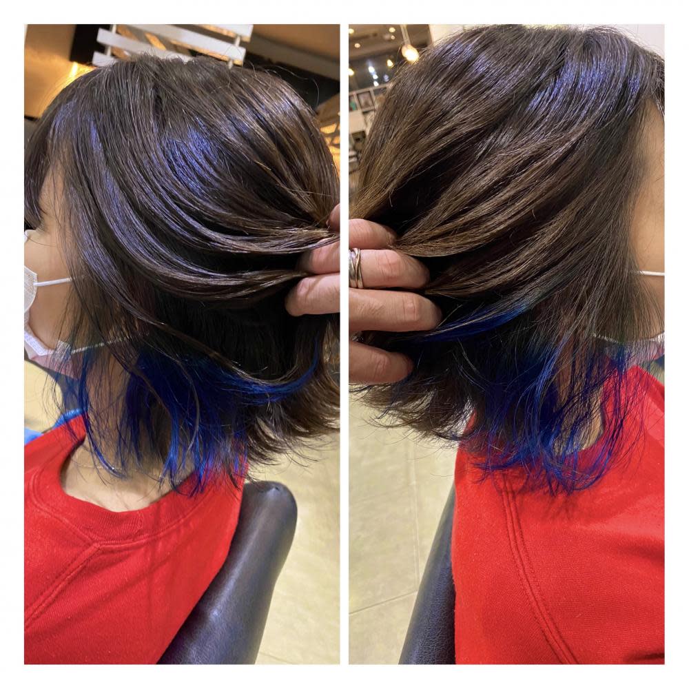 インナーカラー イヤリングカラー Le Jardin 町田店 ルジャルダン のヘアスタイル 美容院 美容室を予約するなら楽天ビューティ インナーカラー イヤリングカラー Le Jardin 町田店 ルジャルダン のヘアスタイル 美容院 美容室を予約するなら楽天ビューティ