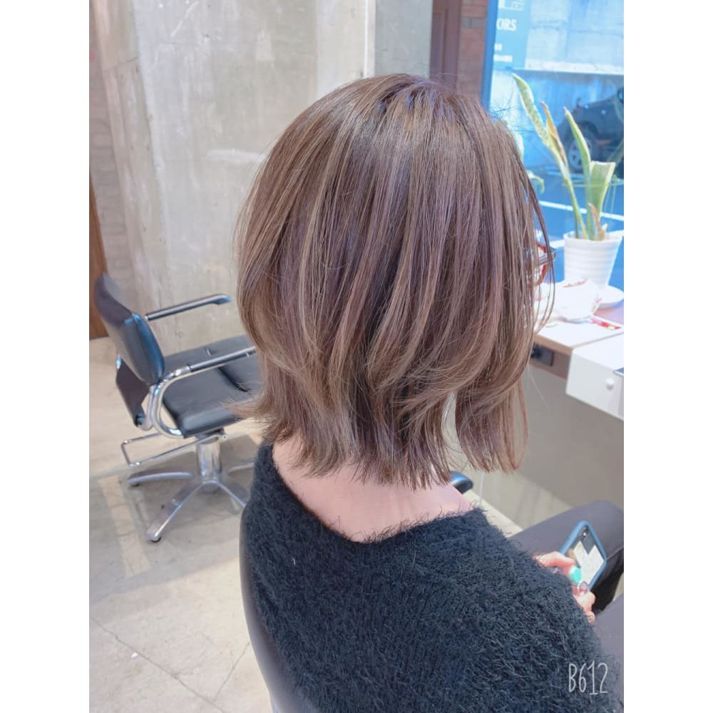 似合わせボブレイヤー Good Neighbors 水戸 グッドネイバーズ のヘアスタイル 美容院 美容室を予約するなら楽天ビューティ