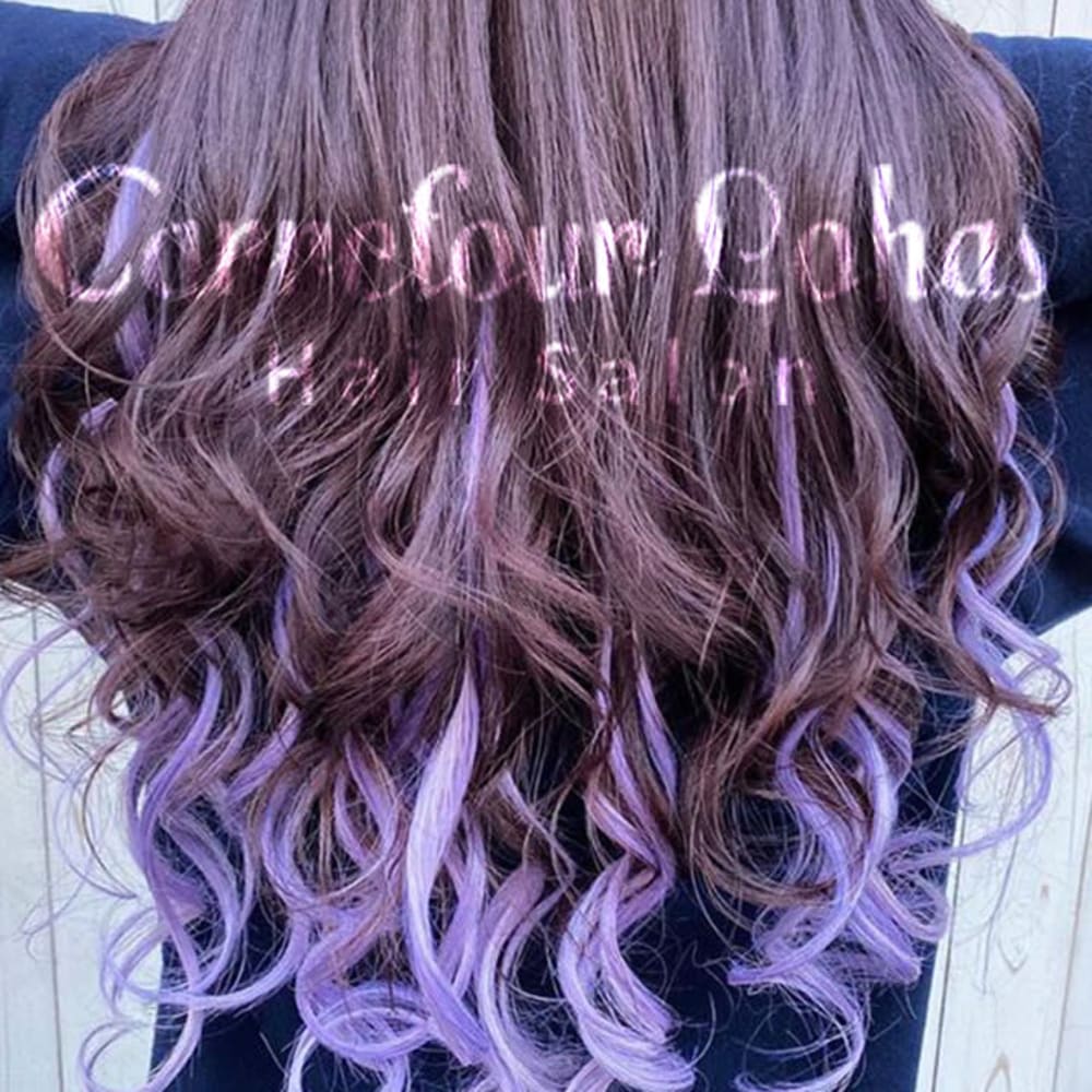 色落ち気にせず薄紫を楽しもう Lohas ロハス のヘアスタイル 美容院 美容室を予約するなら楽天ビューティ