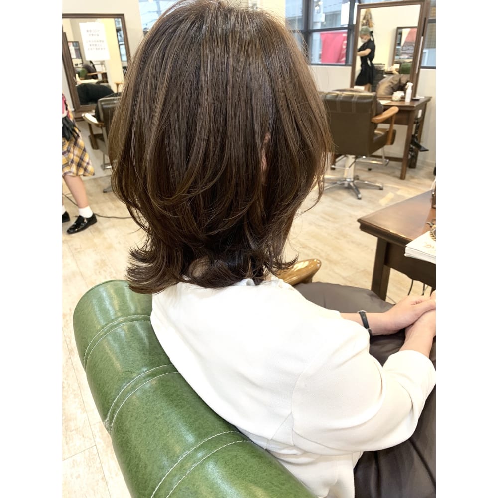 アフロート添田 大人かわいいくびれミディネオウルフ Maria By Afloat マリアバイアフロート のヘアスタイル 美容院 美容室を予約するなら楽天ビューティ