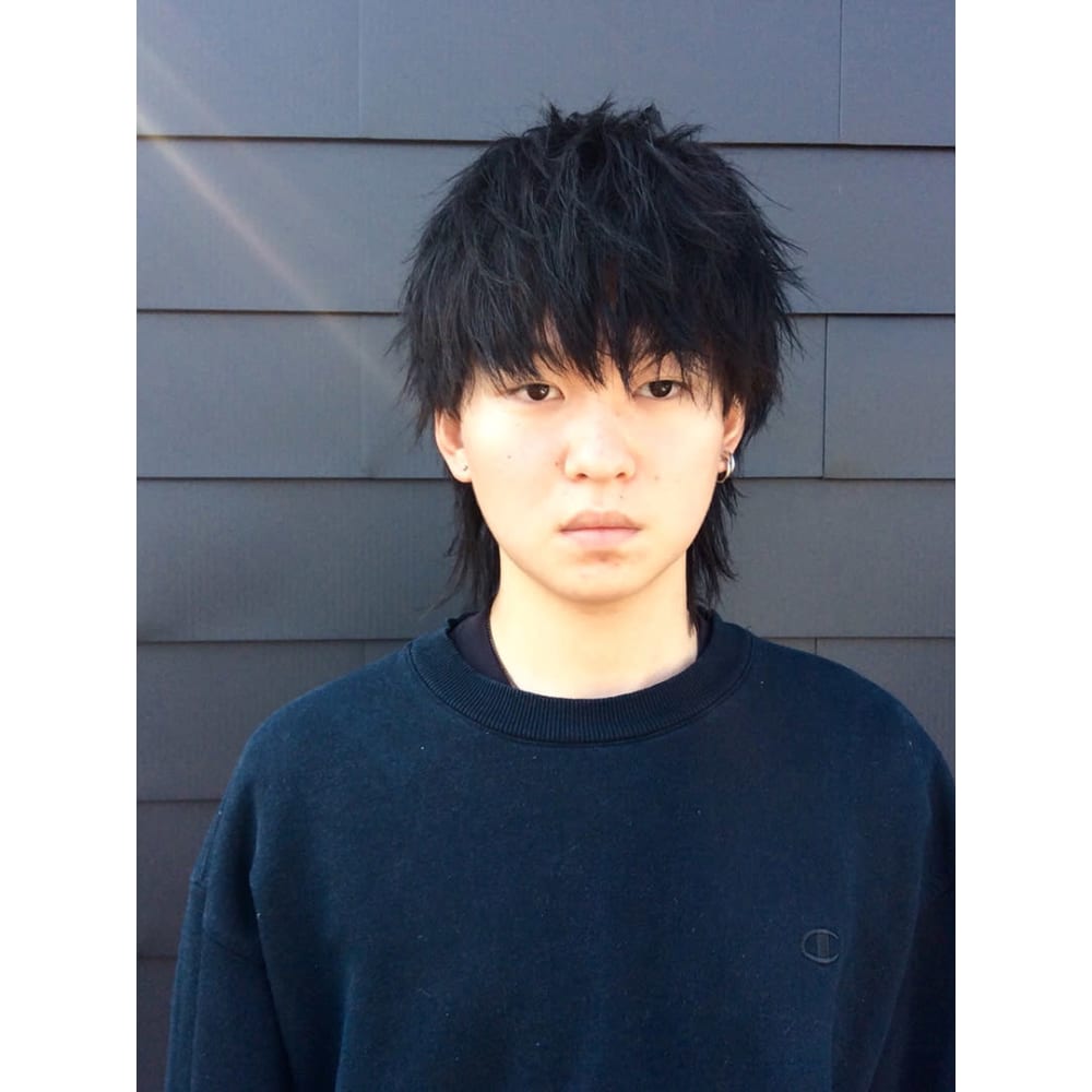 ウルフメンズ アクイール アクイール のヘアスタイル 美容院 美容室を予約するなら楽天ビューティ