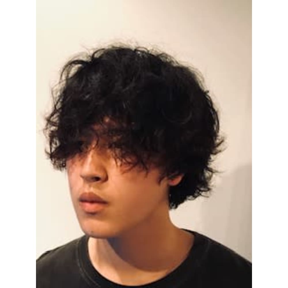 メンズヘアカット パーマでラフなスタイルに Tempo Hair Salon テンポ のヘアスタイル 美容院 美容室を予約するなら楽天ビューティ