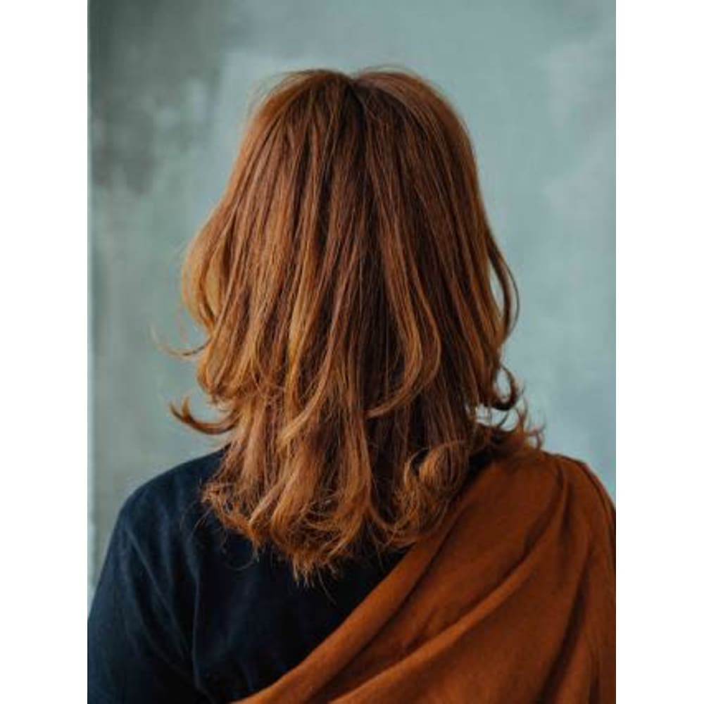 セミロングウルフ Blossom 大山店 ブロッサムオオヤマテン のヘアスタイル 美容院 美容室を予約するなら楽天ビューティ
