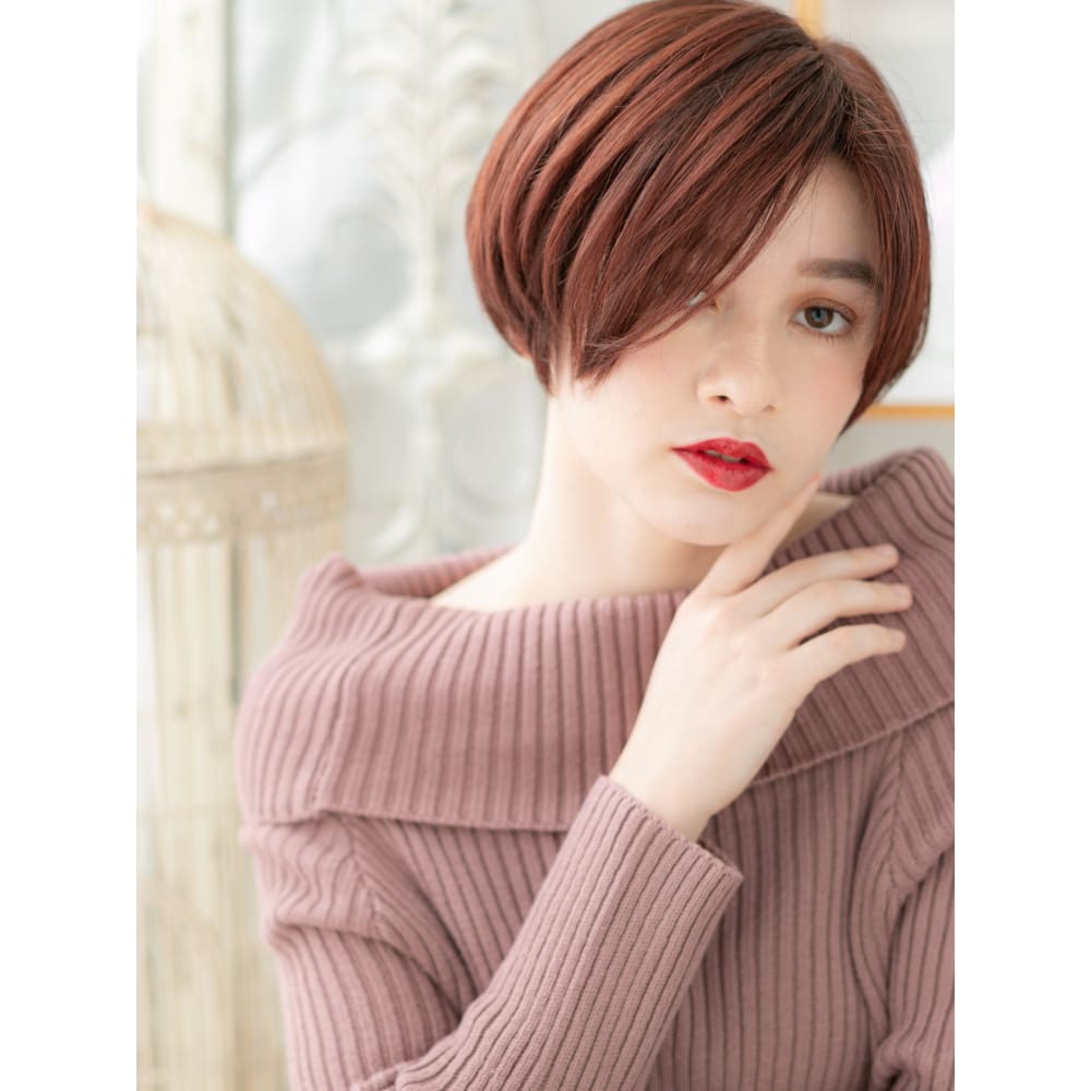 個性的外国人風カラー 小顔前下がりボブ ローライト Mod S Hair 上尾 モッズヘア 上尾西口店 モッズヘア アゲオニシグチテン のヘアスタイル 美容院 美容室を予約するなら楽天ビューティ