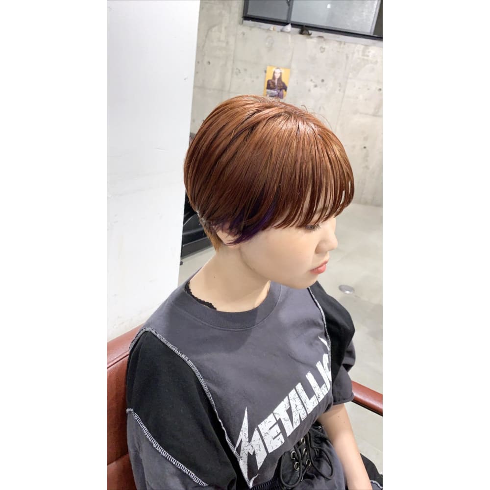 マニッシュショート アジアンカラー A S Hair 新小岩店 アズヘアー シンコイワテン のヘアスタイル 美容院 美容室を予約するなら楽天ビューティ
