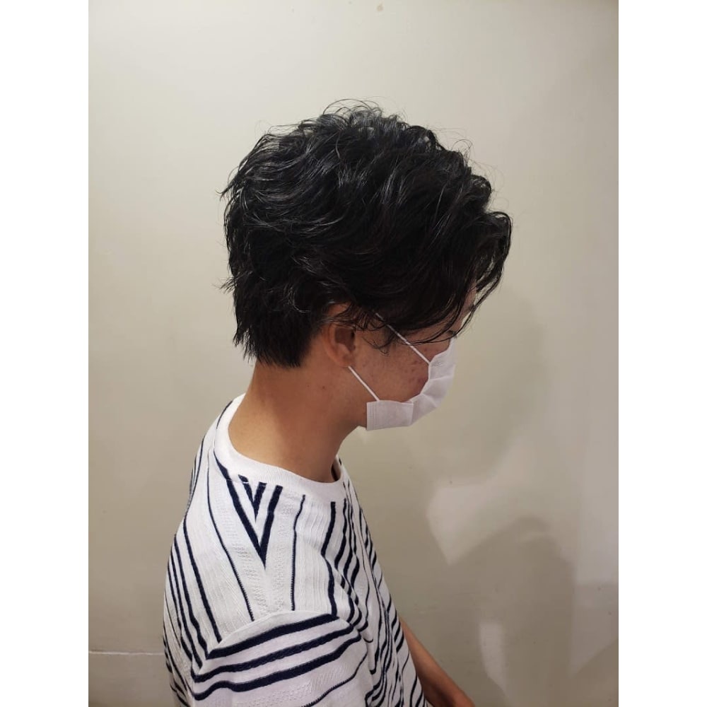 メンズニュアンスパーマ E M A Assort イーエムエーアソート のヘアスタイル 美容院 美容室を予約するなら楽天ビューティ