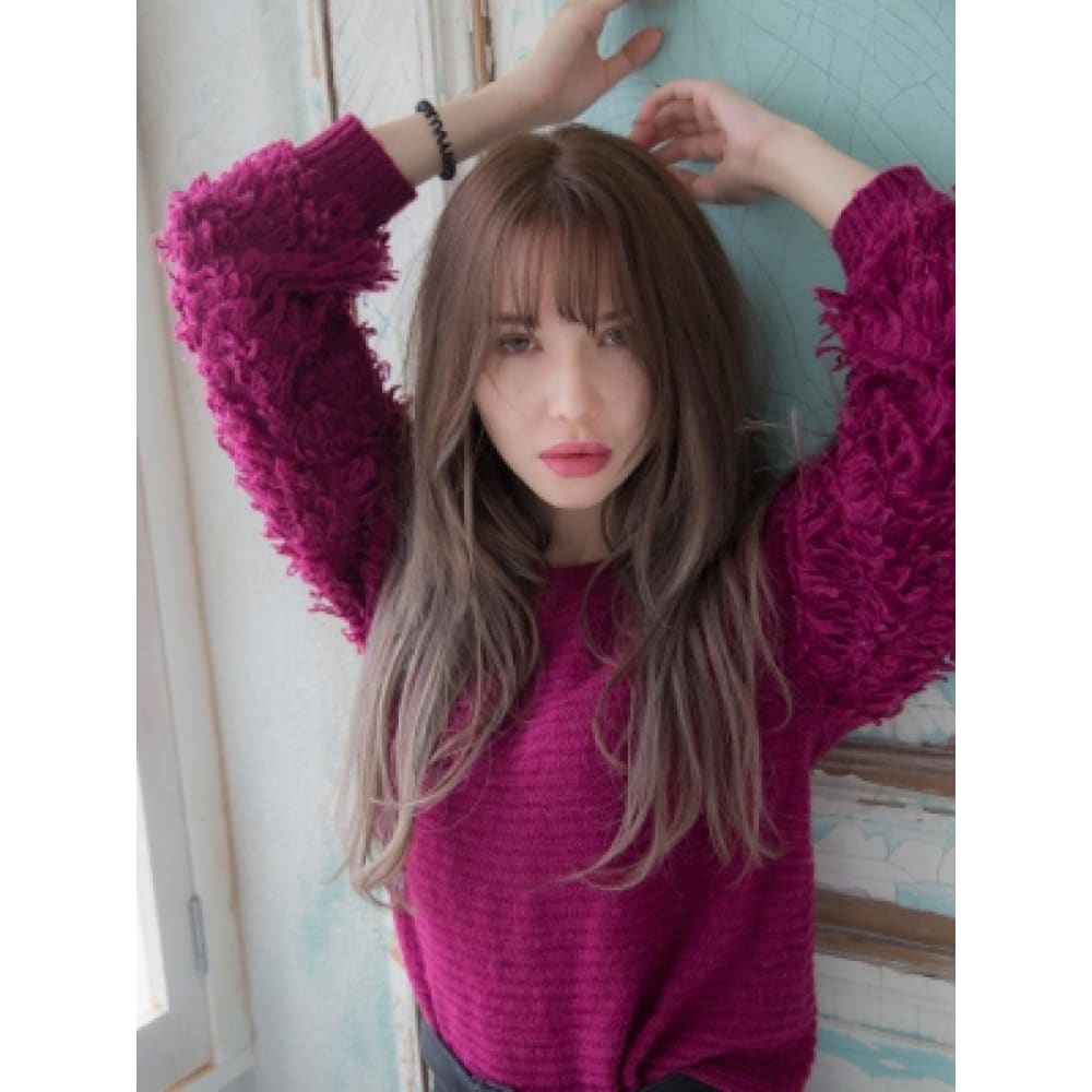 ウルフレイヤーロング 藤沢 Flammeum 藤沢店 フラミューム フジサワテン のヘアスタイル 美容院 美容室を予約するなら楽天ビューティ