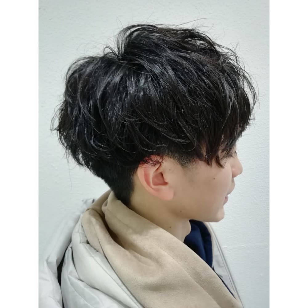 カッコよくなりたい大学生に激おススメ マッシュ パーマ Ash 元住吉店 アッシュ のヘアスタイル 美容院 美容室を予約するなら楽天ビューティ