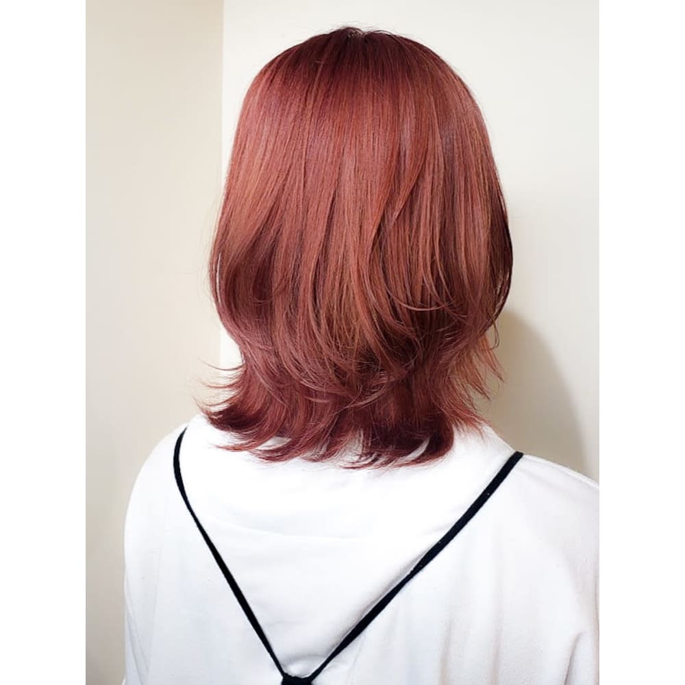 Colo ブリーチ１回ピンクウルフボブ 吉祥寺 Colo コロ のヘアスタイル 美容院 美容室を予約するなら楽天ビューティ