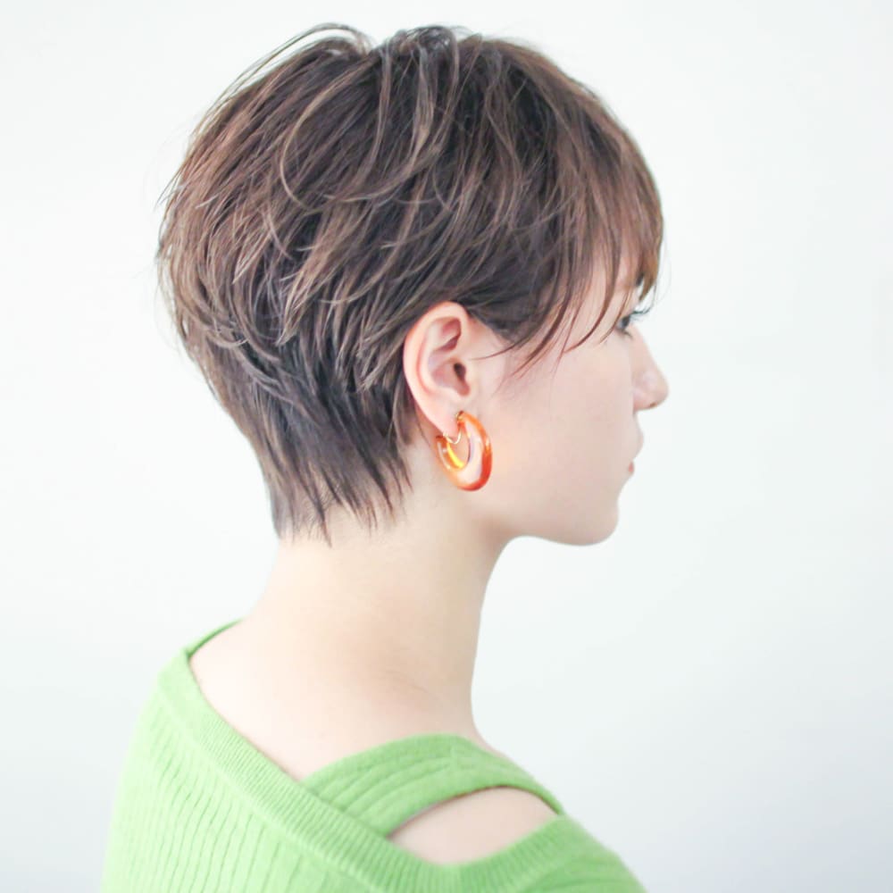 ショートヘア 大人ショート くびれショート ひし形 境勇人 Circus By Beautrium 青山 サーカスバイビュートリアム アオヤマ のヘアスタイル 美容院 美容室を予約するなら楽天ビューティ