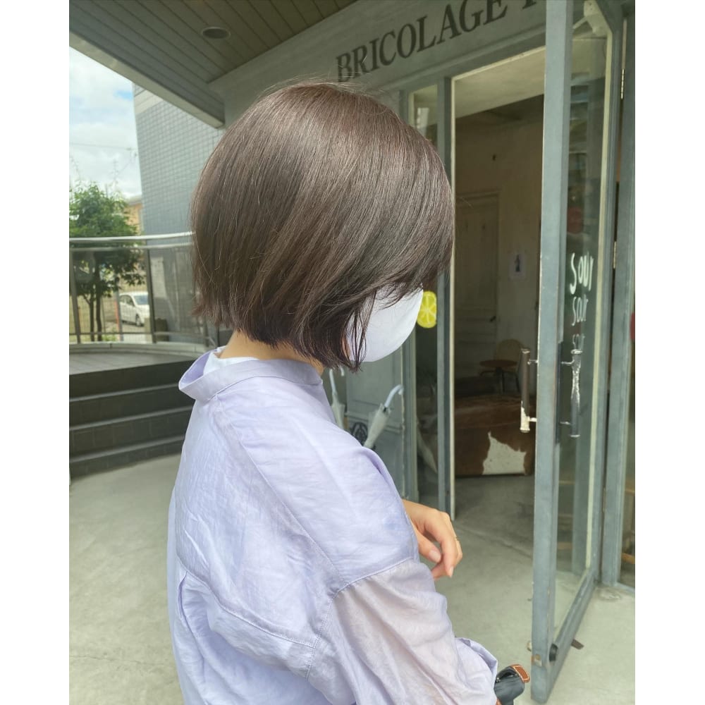 コンパクトボブ Bricolage ブリコラージュ のヘアスタイル 美容院 美容室を予約するなら楽天ビューティ コンパクトボブ Bricolage ブリコラージュ のヘアスタイル 美容院 美容室を予約するなら楽天ビューティ
