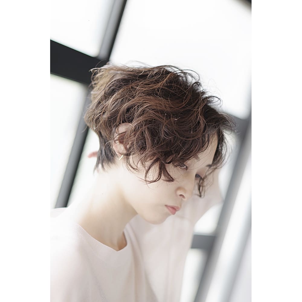 大人の抜け感ショート くせ毛に特化した髪質改善サロン Sora クセゲニトッカシタカミシツカイゼンサロン ソラ のヘアスタイル 美容院 美容室を予約するなら楽天ビューティ